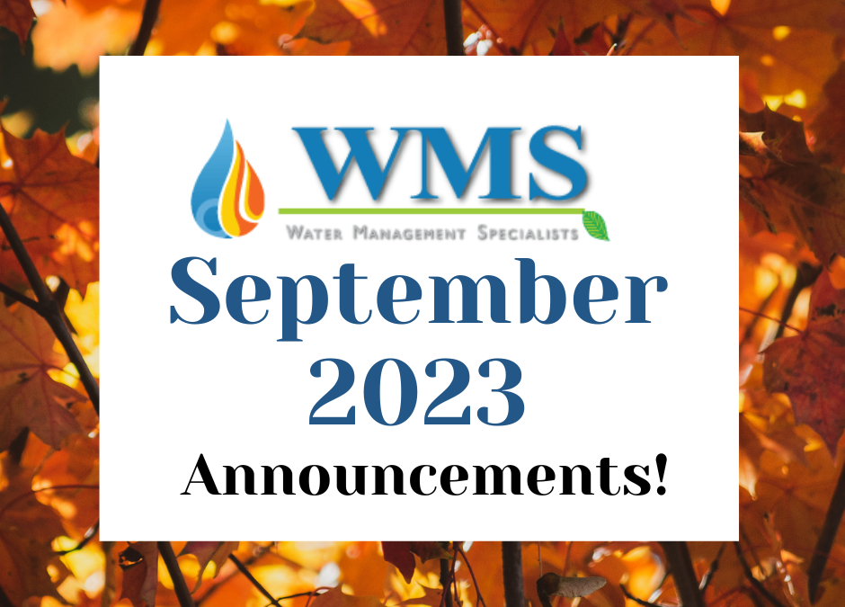 WMS Announcements: 09/2023