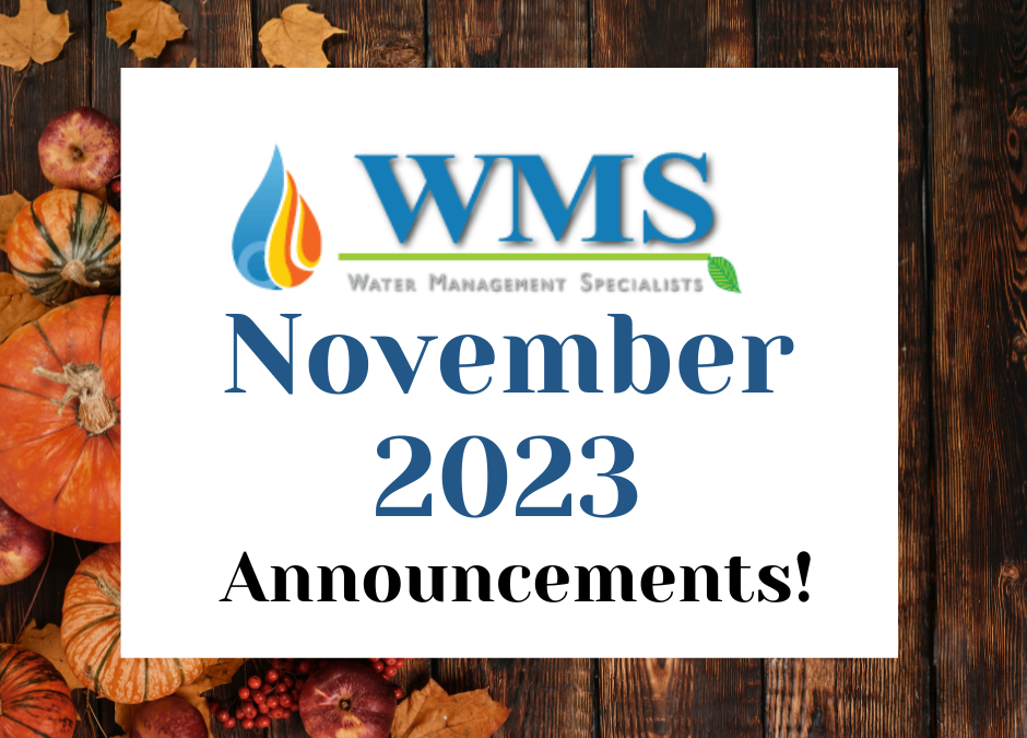 WMS Announcements: 11/2023