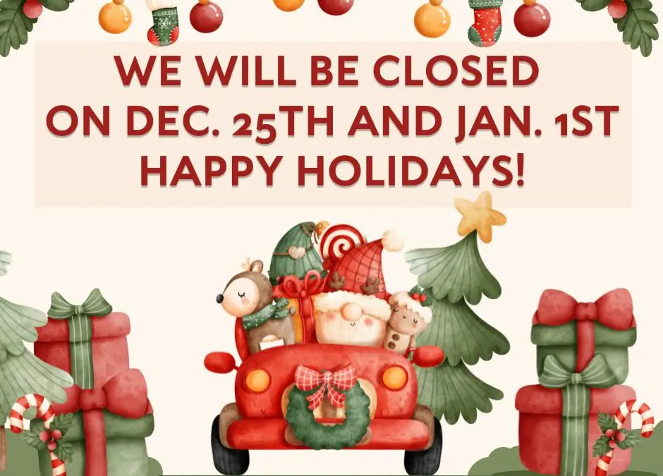 Holiday Hours