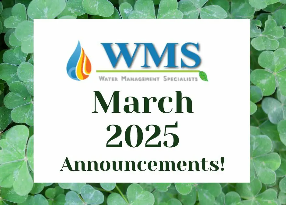 WMS Announcements: 03/2025