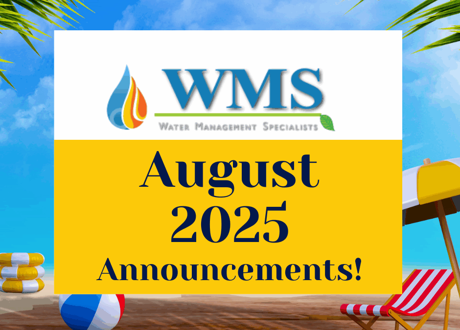 WMS Announcements: 08/2025